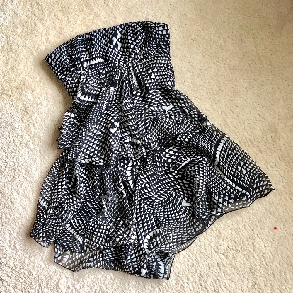 NWT BCBGMaxAzria Strapless Mini Dress
